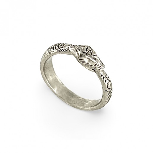 Viper Silver Ring , Dipped in 925% silver
