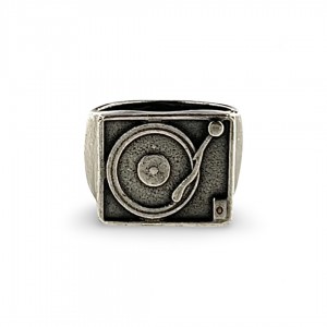 Turntable Ring, 925% Silver Plated