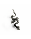 Anello serpente , Bagnato in argento 925%