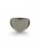 Heart Ring , Dipped in 925% silver