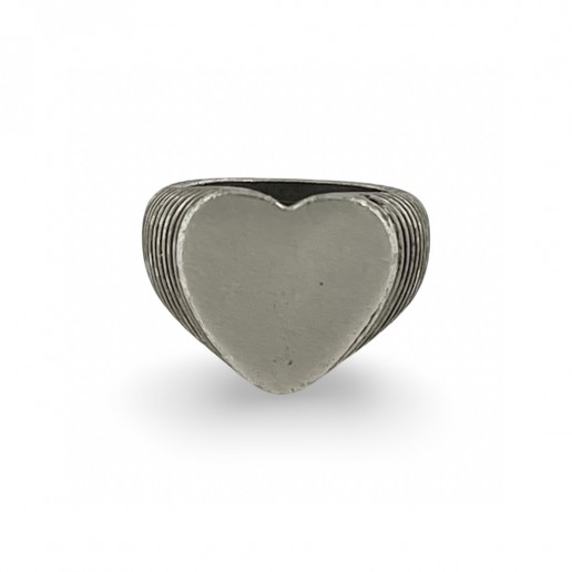 Heart Ring , Dipped in 925% silver