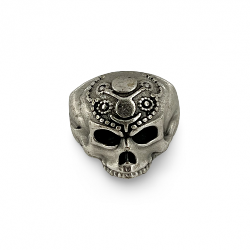 Skulls Ring , Dipped in 925% silver