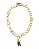 Necklace beetle pendant