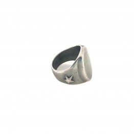 Anello ovale argento