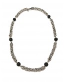 byzantine necklace with stones