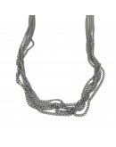 Square Snake Chain Necklace
