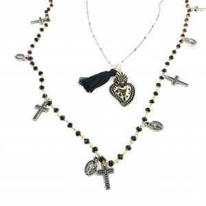 Swarovski Sacred Heart necklace