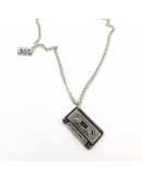 Vintage Cassette Necklace