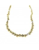 Gold Lava Stone Necklace