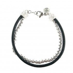 BRACCIALE CUOIO - SNAKE
