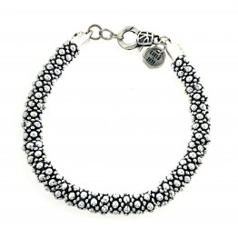 Bracelet with dotted loop elements