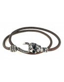 BRACCIALE SKULL PAPILLON Vintage