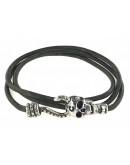 BRACCIALE SKULL PAPILLON Vintage