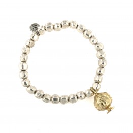 Pumo Oro bracelet with silver nuggets