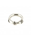 Silver wire ring