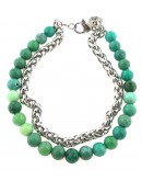 BRACCIALE CRISOPRASIO BRACCIALE CRISOPRASIO
