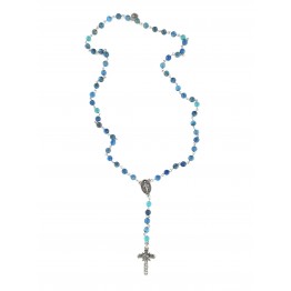 Madonna Rosary Stones Necklace