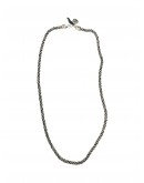 Braided Link Chain Necklace with Cornetto