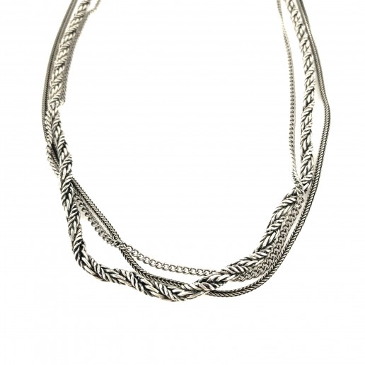 Tris Chain Necklace