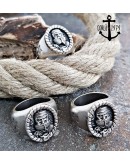 Ring Seaman , Dipped in 925% silver