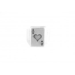 Ace of hearts Ring