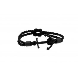 Anchor bracelet Total Black