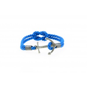 Anchor bracelet Silver Blue