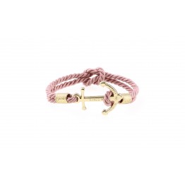 Anchor bracelet Gold Pink