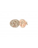 Earrings lobe Roman Coins