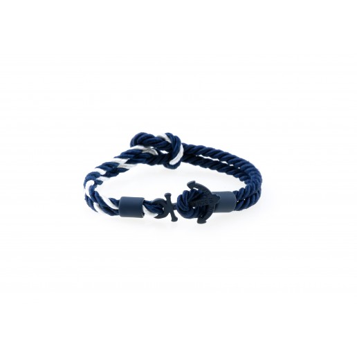 ANCHOR BRACELET Slim Blue White Blue-Blue