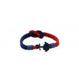 Anchor slim bracelet Blue Blue-Red