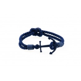 Anchor bracelet Blue Soft Touch Blue