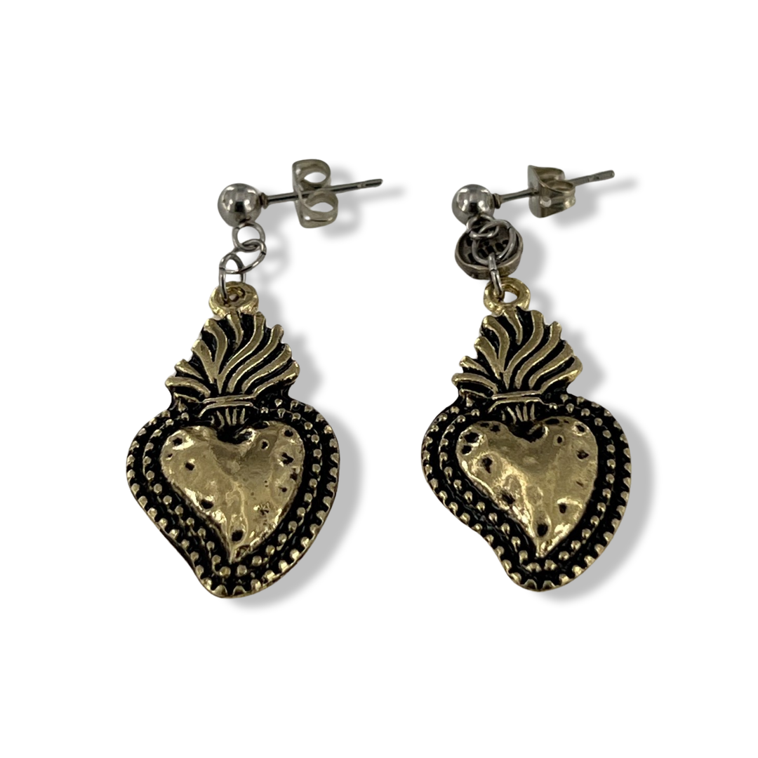 ORECCHINI SACRO CUORE
